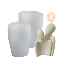 Lienzo creativo: Moldes de silicona ideales para regalar y para hacer velas aromáticas caseras. El diseño en forma de U ofrece una amplia