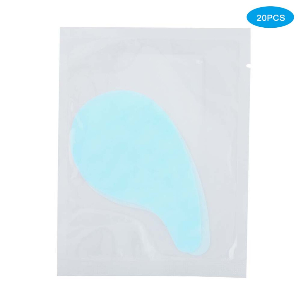 Dark Eye Gel Pads For Lash Extensions, Lint Free Thin Hydrogel Under Eye Masks With Cooling Effect, Natural Plant Extract Formula For Circles And Eye