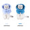 Softness Adjustable Cat Collar Cone Collar for-Lake Blue S 4