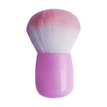 Portable Size Makeup Brush for Travel, No Shedding Blush Powder Brush with Mushroom Head Design, Ideal for Loose Powder and Blending Face Powder Make