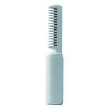 Anti-verbrandingskammen, draadloze oplaadbare stijltangborstel met instelbare temperatuur, multifunctionele stylingborstel met titanium