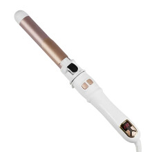 Rotating Styling Tool with LCD Display, 360 Rotating Design and Adjustable Temp, Ceramic Technology for Smooth Results, Automatic Rotation Hair Curl