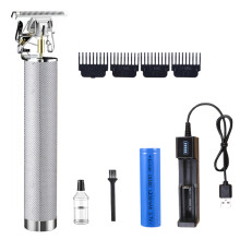 T-bladige trimmer voor mannen, oplaadbare elektrische haartrimmer met krachtige motor, professionele baard- en bodytrimmer, soepel en nauwkeurig