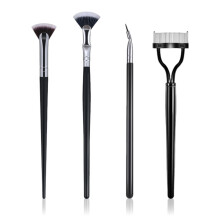 Gemakkelijk vast te houden wimperverzorgingstool, mascaraborsteltjes met plastic dop en ergonomische vorm, wimperscheider voor nauwkeurige styling.