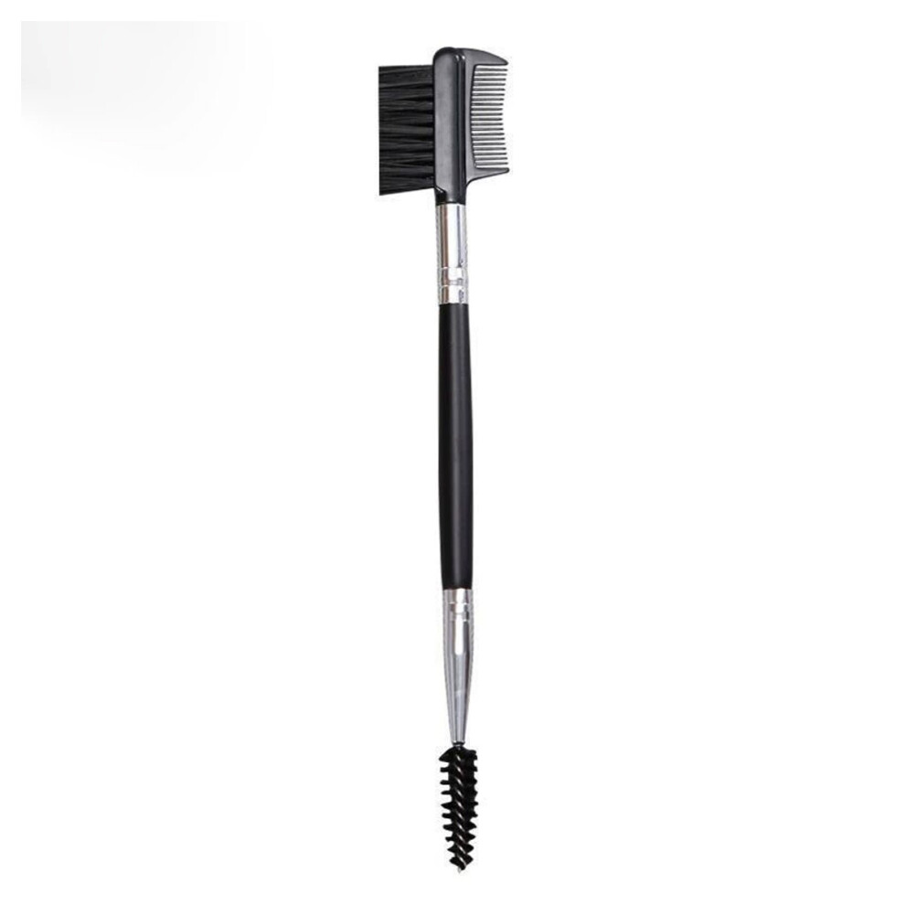 Lightweight and Portable Eyebrow Eyelash Comb, Washable and Reusable Dual Spoolie Brush with Functional Makeup Tools Design, Versatile Application fo