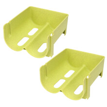 Organizador de garrafas durável para geladeira, atóxico e ventilado, para uso em bancada e geladeira, com design leve e que economiza espaço.