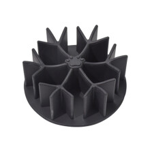 Smooth Flower Shape Pet Slow Feeding Bowl Anti-choke Cat Bowl-E