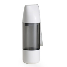 Pet Water Food Bottle Collapsible Cat Feeding Bottle-White