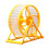 Gerbils Hamster Running Jogging Wheel Toy for Cage-yellow 1