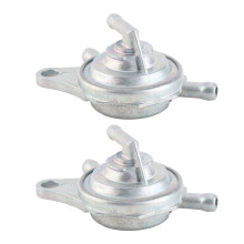 2pcs Aluminum Vacuum Fuel Pump Petcock for GY6 150cc 250cc ATV Scooter