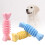 Pet Chew Toy Soft Teething Bone Dog Teeth Clean TPR Fishbones 7