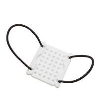 Diving Weight Fixing Plate Webbing Mounting Holder Back Mount White Easy To Use