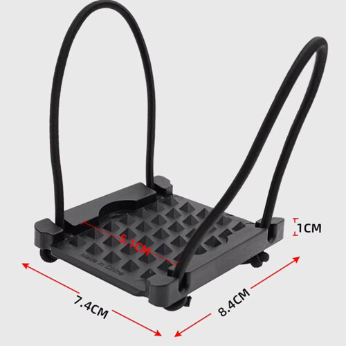 Diving Weight Fixing Plate Webbing Mounting Holder Back Mount White Easy To Use 1