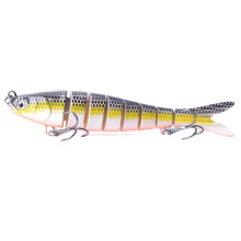 Minnow Fishing Lures Saltwater Swimbait MultiSection Hard Bait Model CC5502