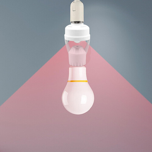 Motion Sensor Light Socket E27 Lamp Holder with Smart Detection for Indoor Outdoor Energy Saving 1