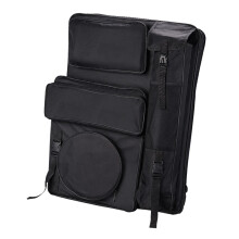 Art Portfolio Case With Pockets, Carrying Handle, Drawing Board Bag, Sketch Bag, Black