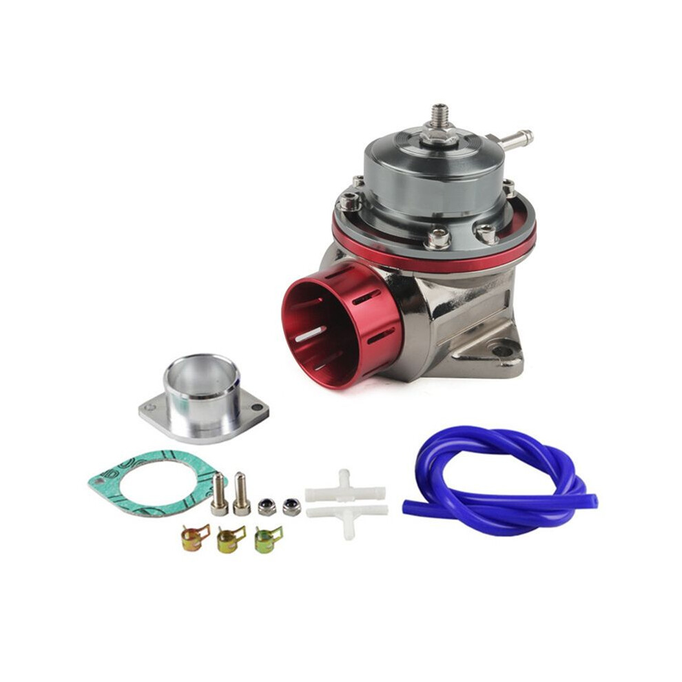 Universal Turbo Relief Valve Kit Style Fv Intercooler Wastegate Exhaust Valve For Car Modification Red 4712256567409