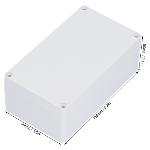 Boîte de jonction 158x90x60 mm ABS, IP65 étanche 2
