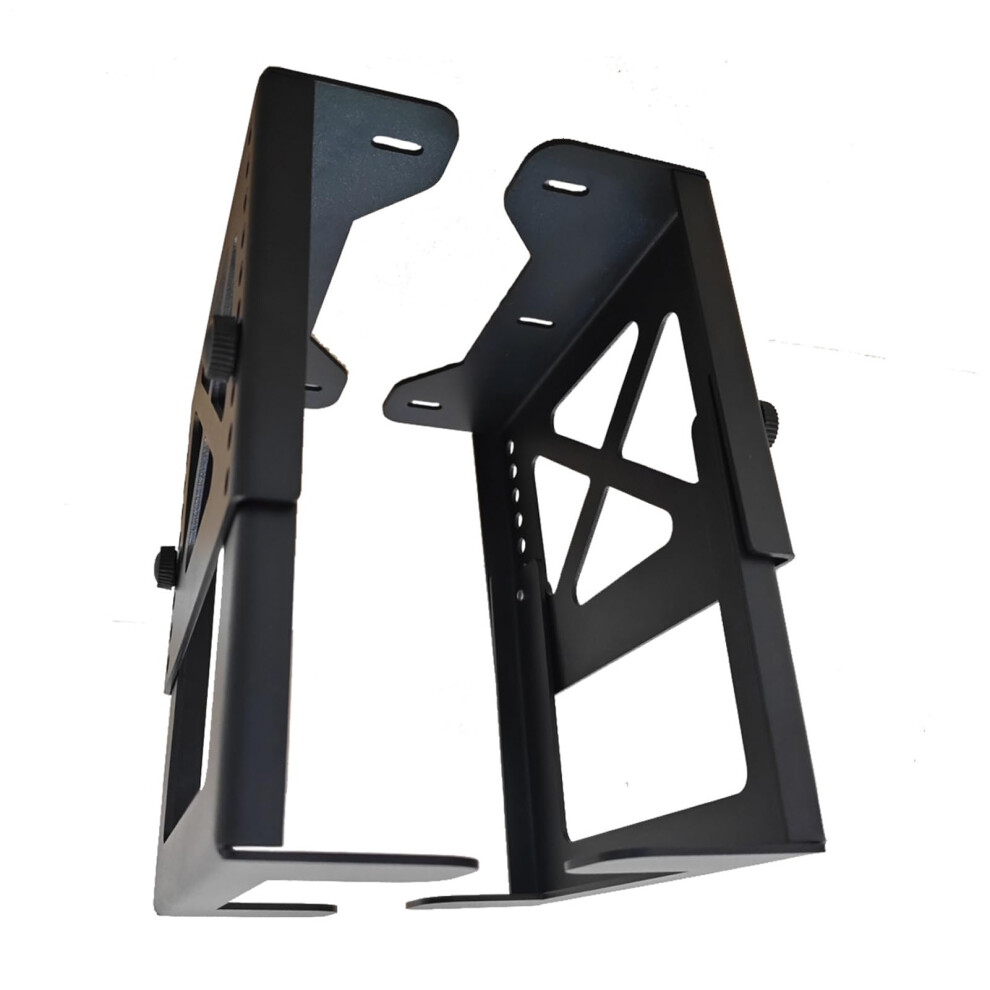 Under Desk Computer Mount Adjustable Concealed Cable Management Mount For Workstation, Bedroom, Dorm, Small Spaces 9187378588475