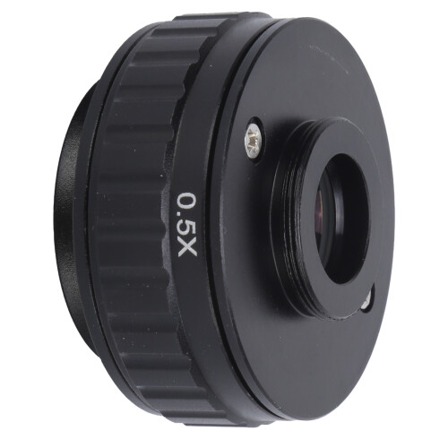 0.5X 38mm C Mount Adapter Lens for Stereo Microscope & Digital Camera 2