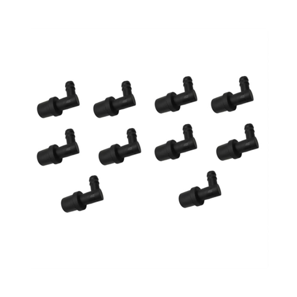 10Pcs Car Pcv Positive Crankcase Ventilation Valve For Fiesta Ikon Ka Courier 1.6L E83e6b890a2b E83e-6B890a-2B Black 6034037502552