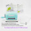 Compact 8.5x4.5x3.5in Die Cutting & Embossing Machine for Card Making 8