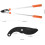 Long Handle Hedge Trimmer Tool for  Branch Pruning Lightweight Small NonRetractable 2