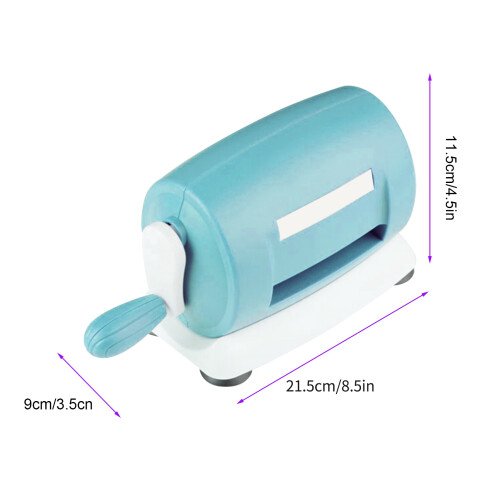 Compact 8.5x4.5x3.5in Die Cutting & Embossing Machine for Card Making 1