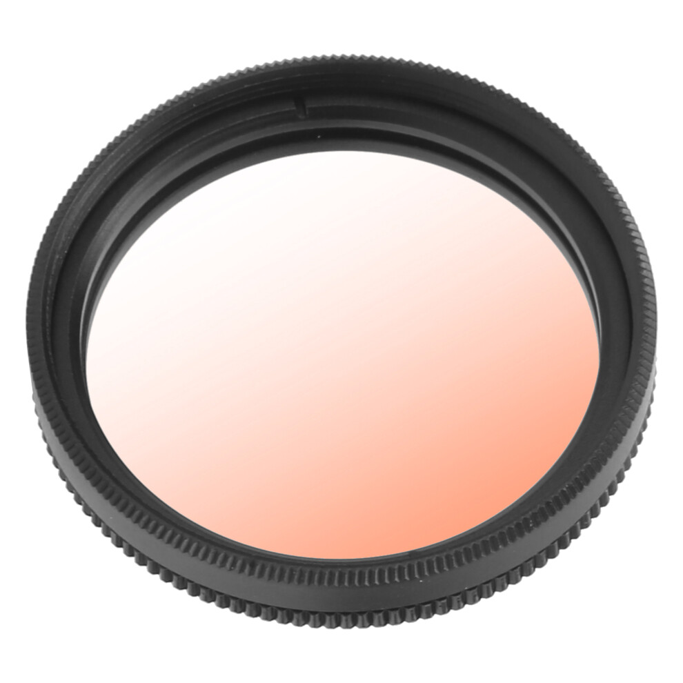 37Mm Gradient Lens Filter Waterproof Multilayer Coating Orange 7901377473936