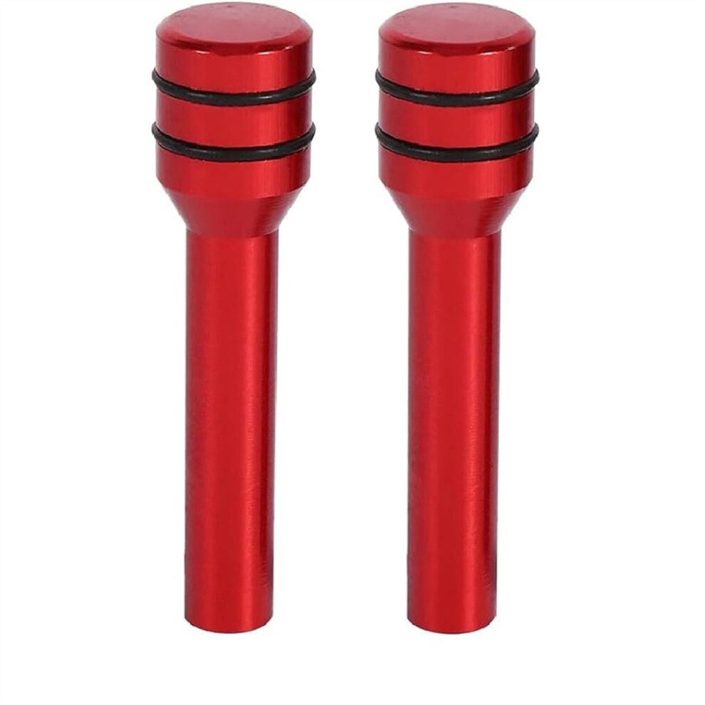 Car Door Lock Knob Covers Aluminum Alloy Universal Fit For Car And Truck Interior Upgrade 2Pcs 9187378589120