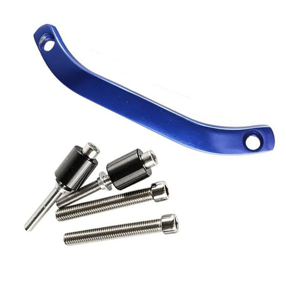 Motorcycle Rear Grab Bar For 125 Ex Ec Mc 20212023, Cnc Aluminum Passenger Handle Blue 9199774230667