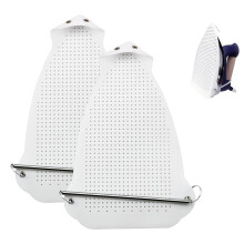 Universal Iron Protective Cover Shield, HeatResistant NonStick Soleplate Protector for Clothes, 2Pcs 1.0MM