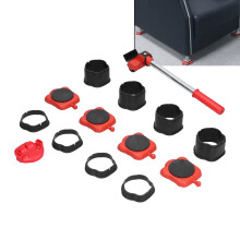 13Pcs Heavy Duty Furniture Moving Lifter Kit Adjustable Height & Multi-Function