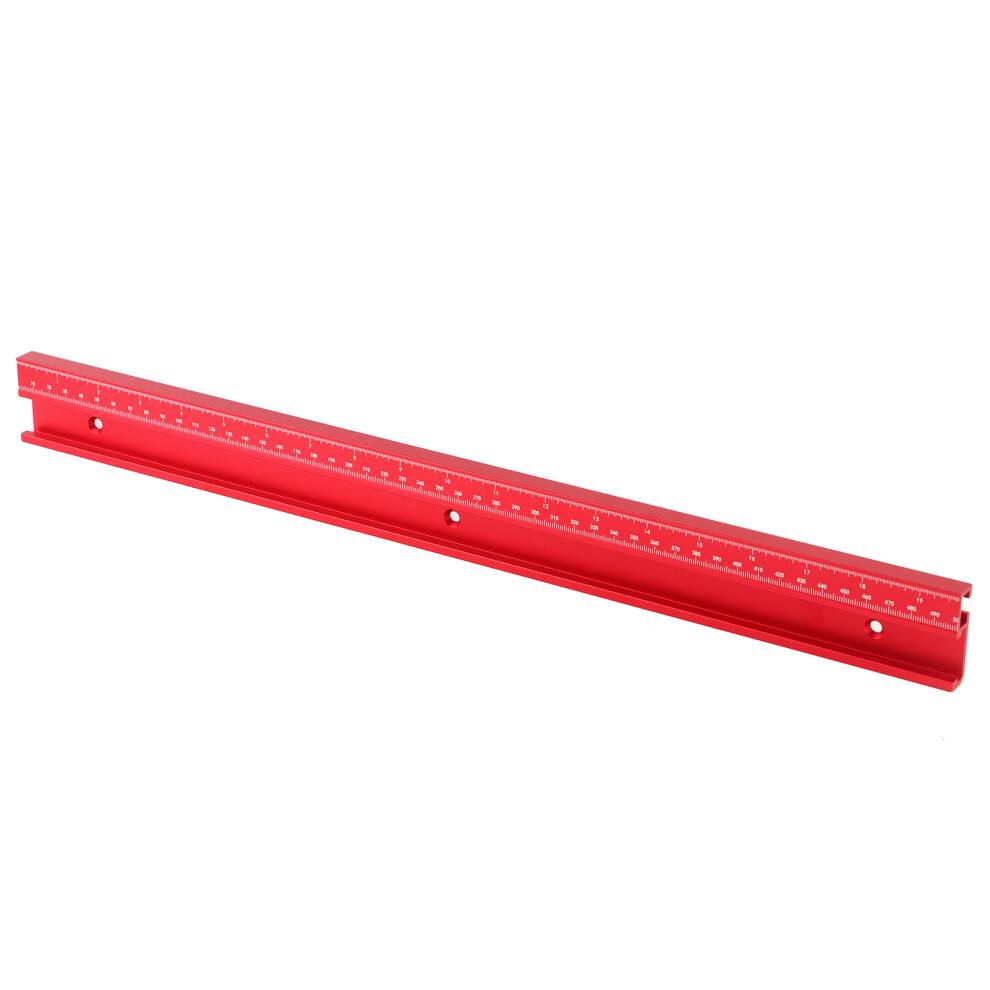500Mm Aluminum Chute Rail With Push Handle For Precise Woodwork 4001377475473