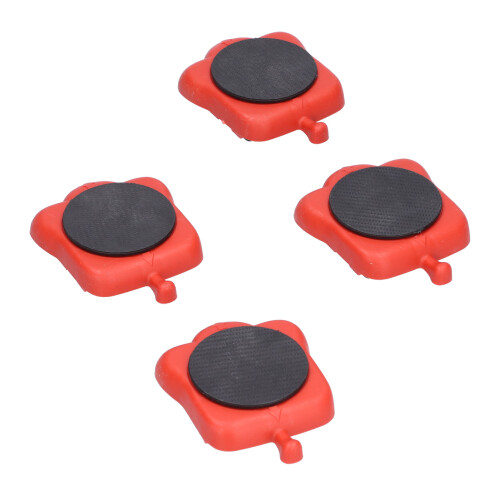 Set da 13 pezzi di sollevatori 150 kg altezza regolabile rosso 2
