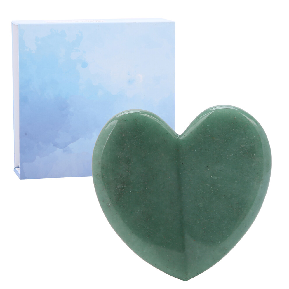 Skin Care Tool With Reduce Puffiness And Promote Blood Circulation Features, Natural Jade Stone Sculpt Jawline And Nourish Skin Facial Massage Tool