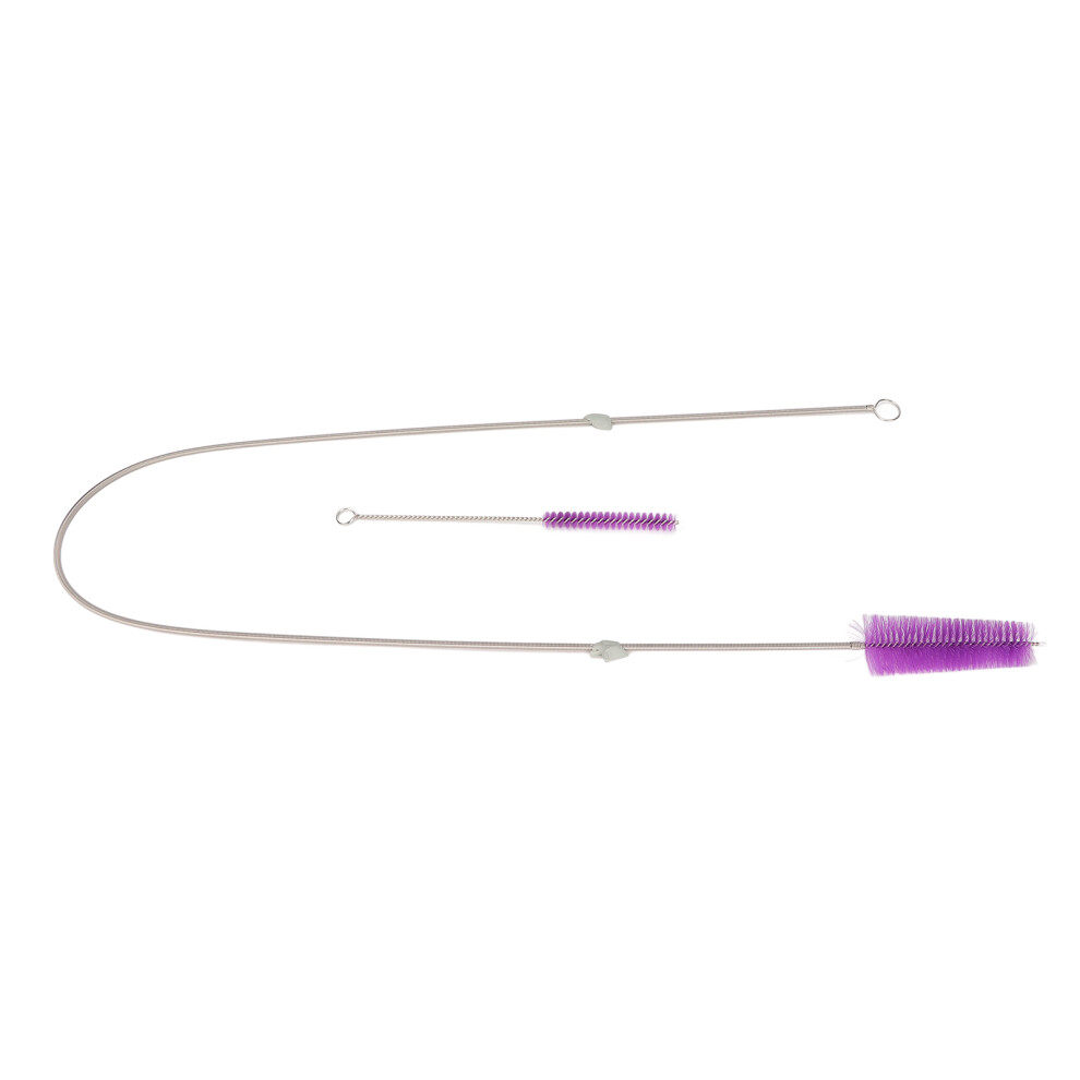 Universal Hydration System Cleaning Brushes with Wide Application, Soft Scrubbing Surface and Curved Flexibility, Perfect for Travelers and Home