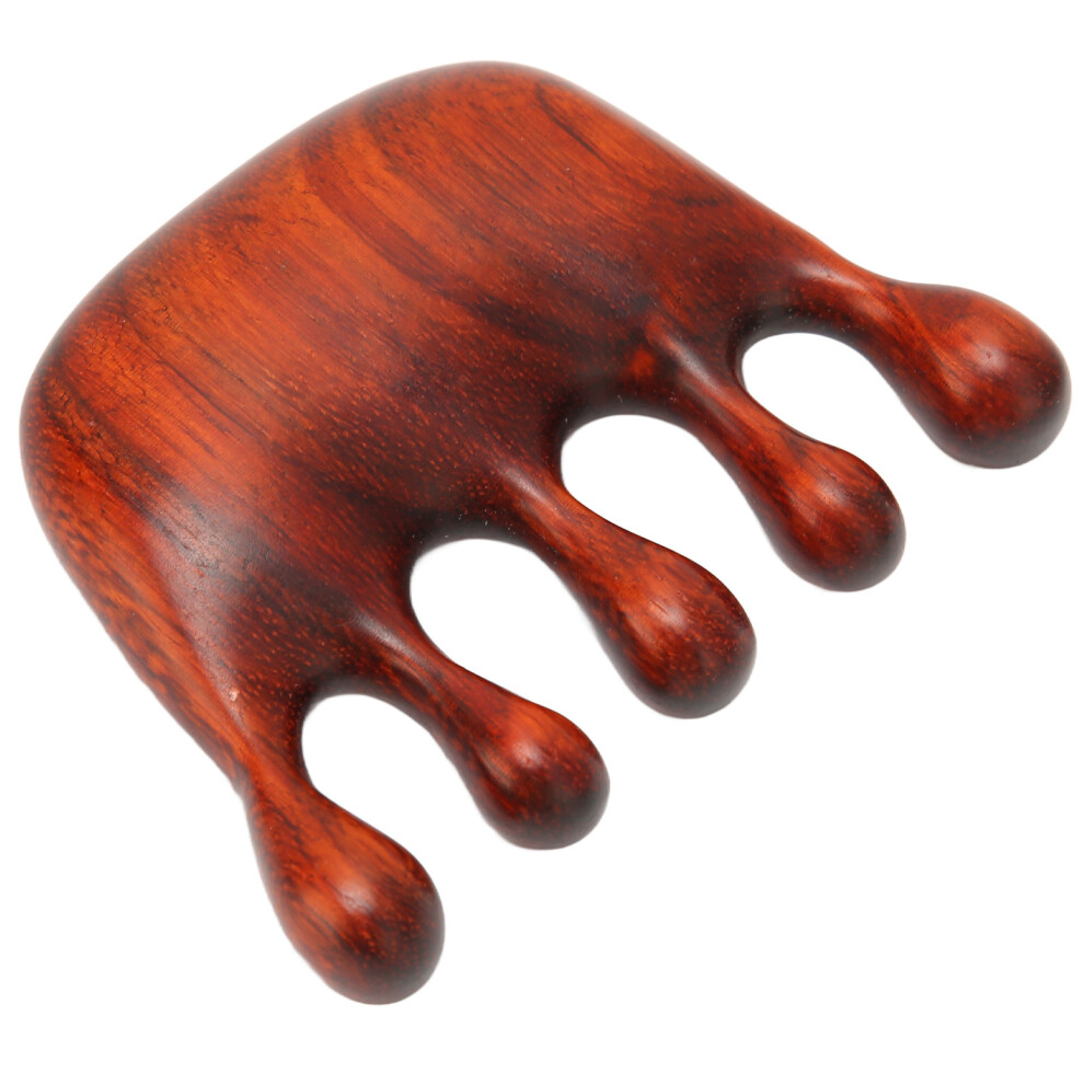Unisex Loc Comb For Sisterlocks, Wide Tooth Scalp Stimulator, Natural Material Wood Comb For Gentle Grooming And Scalp Therapy, Meridians Scalp Massager For