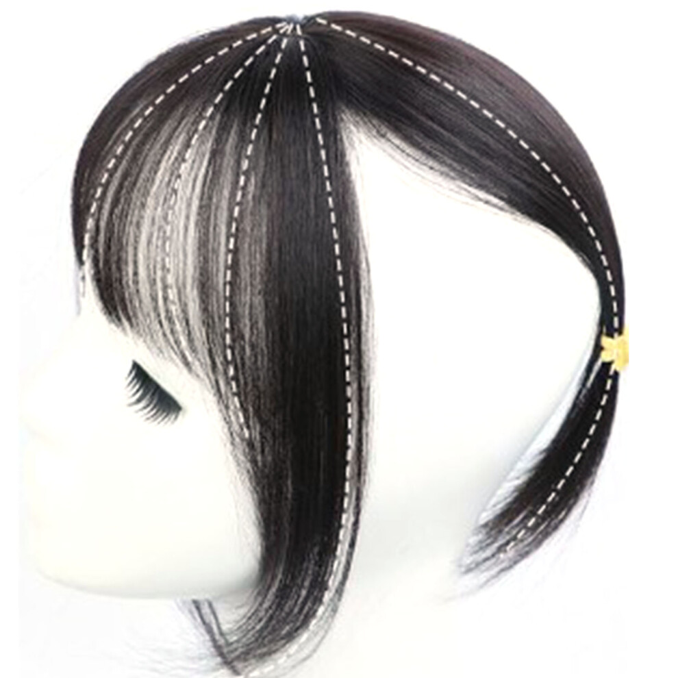 Revitalize Your Image, Breathable Lace Base 3D French Bangs, High Temperature Synthetic Hair For Natural Looking, Comfortable Wearing Experience, Ver