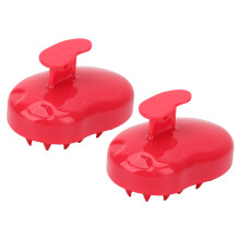 Perie de șampon pentru scalp, scruber pentru păr, cu peri din silicon, masaj pentru scalp, curățare profundă, prindere antiderapantă,