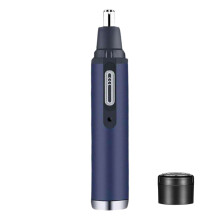 Durable All-Metal Aluminum Trimmer for Men Women, Easy to Clean Nose Hair Remover with USB Charging, Rechargeable Battery and Compact Design, Travel-