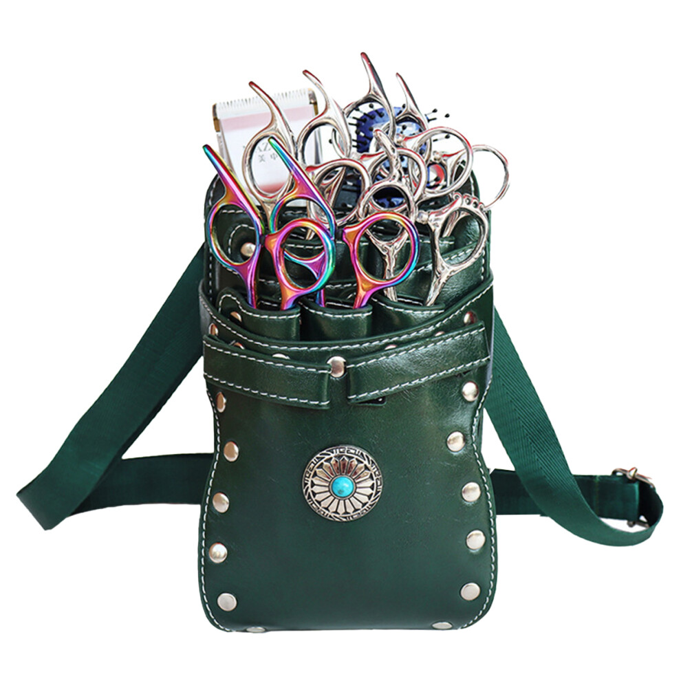 Professional Hairdressing Tool Pouch Featuring Efficient Organization, Hygienic And Easy To Clean Build With Adjustable Shoulder And Waist Straps, Ca
