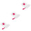 3Pièces Étui Lingettes Bébé Portable Rose Durable 4