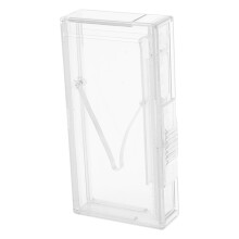 Custodia trasparente in plastica per sigarette, portatile, sigarette sigillate, 20 unità, 10,5x2cm