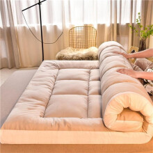 Floor Mattress Sleeping Pad 120x200cm, Foldable Ergonomic Topper with Density Foam Comfort