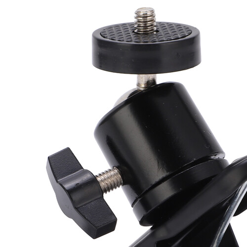 360 Metal Flash Reflector Holder Clamp Black, Camera Accessory Mount 2