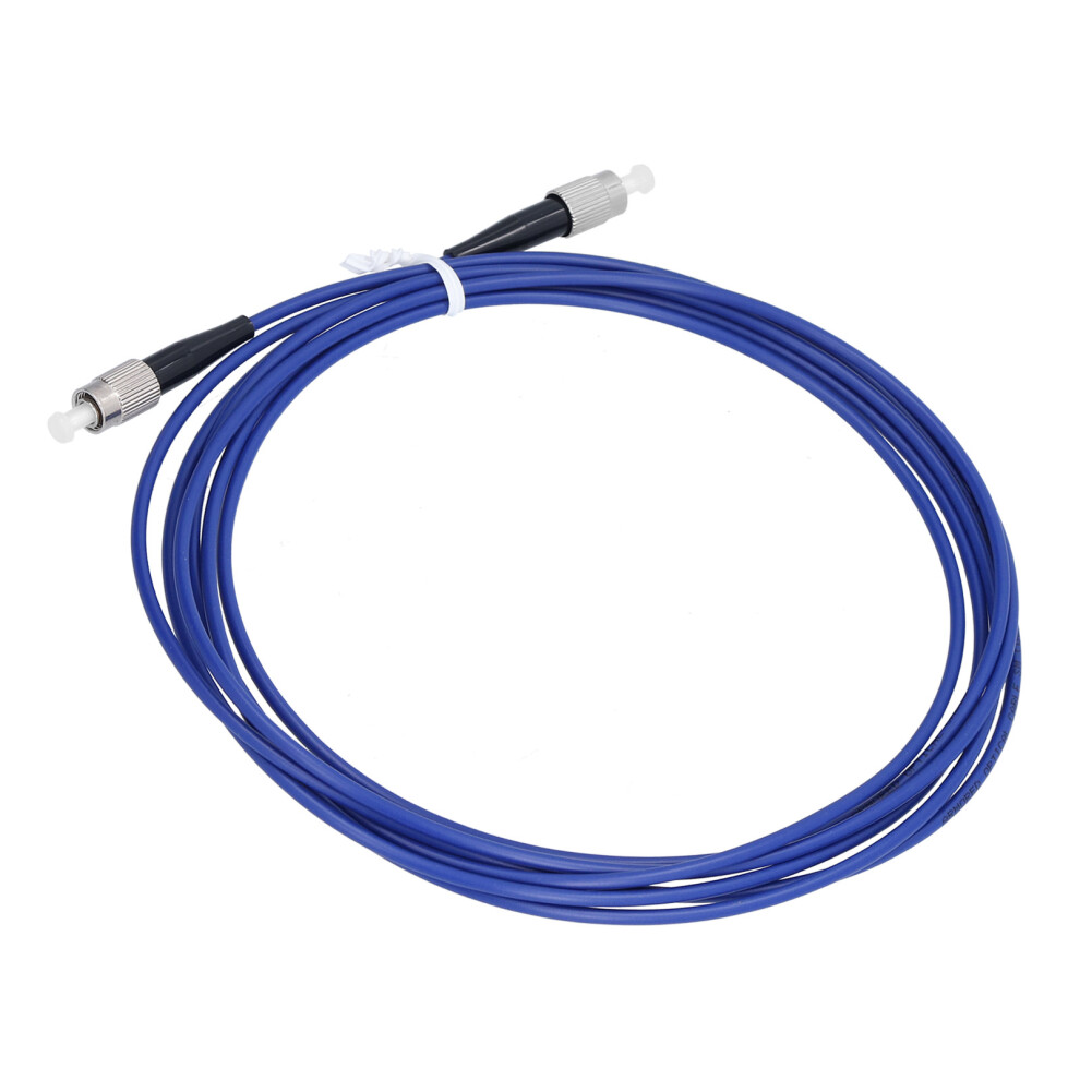 High-Quality Single Mode Fc Upc Optical Fiber Patch Cord Armored 1 Core Blue 5M 8461377477659