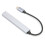 USB3.0Hub από κράμα αλουμινίου, εξαιρετικά ανθεκτικό, συμπαγές σχέδιο, γρήγορη 2