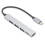 USB3.0Hub από κράμα αλουμινίου, εξαιρετικά ανθεκτικό, συμπαγές σχέδιο, γρήγορη 5