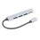 USB3.0Hub από κράμα αλουμινίου, εξαιρετικά ανθεκτικό, συμπαγές σχέδιο, γρήγορη 1